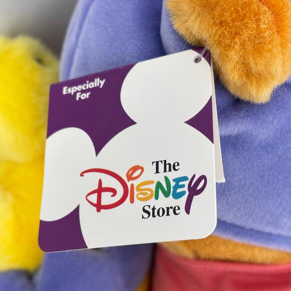 Disney Store Winnie Pooh Bear Plush Easter Egg Backpack Chick Bunny Ears 12 Inch - Picture 7 of 11